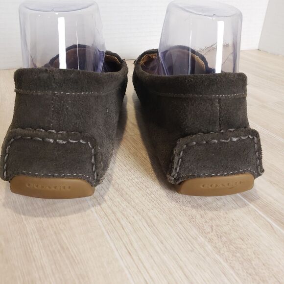 Coach Amber Suede Driving Loafers Women’s Size 9B Brown Moccasin Comfort Slip-On - Picture 6 of 8